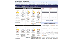 Desktop Screenshot of eltiempoenchile.com